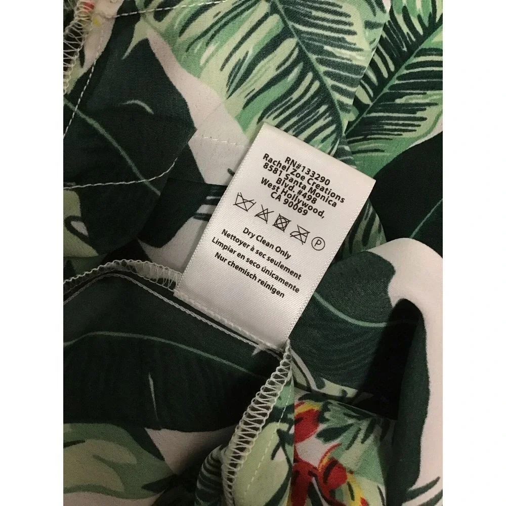 Rachel Zoe Tropical Patterned Women's‎ Size Small Swimsuit Coverup